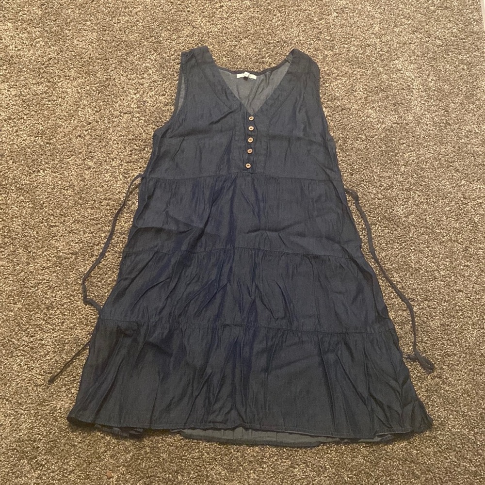 Maurice’s Tiered Jean Dress Size Medium
